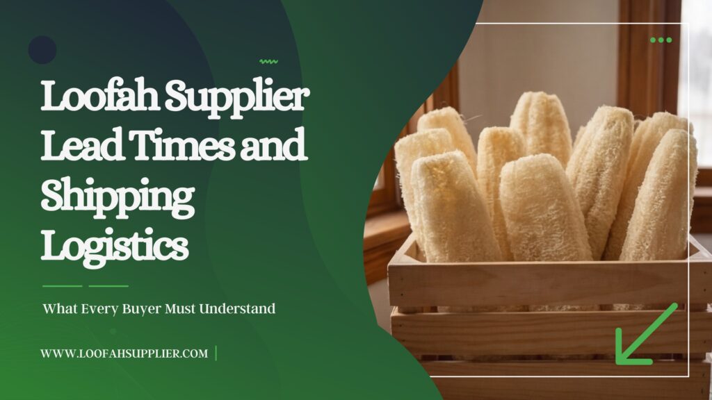 Loofah Supplier Lead Time Logistics 2026 Guide Loofahsupplier