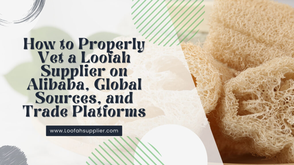 Vet Loofah Supplier Alibaba 2026 Guide Loofahsupplier